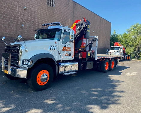 5 ton standard sized boom truck